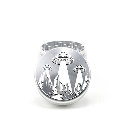 Shroom World 4pc Aluminum Grinder - Fidget Widgets
