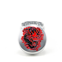 Dragon Blaze 4pc Aluminum Grinder - Fidget Widgets