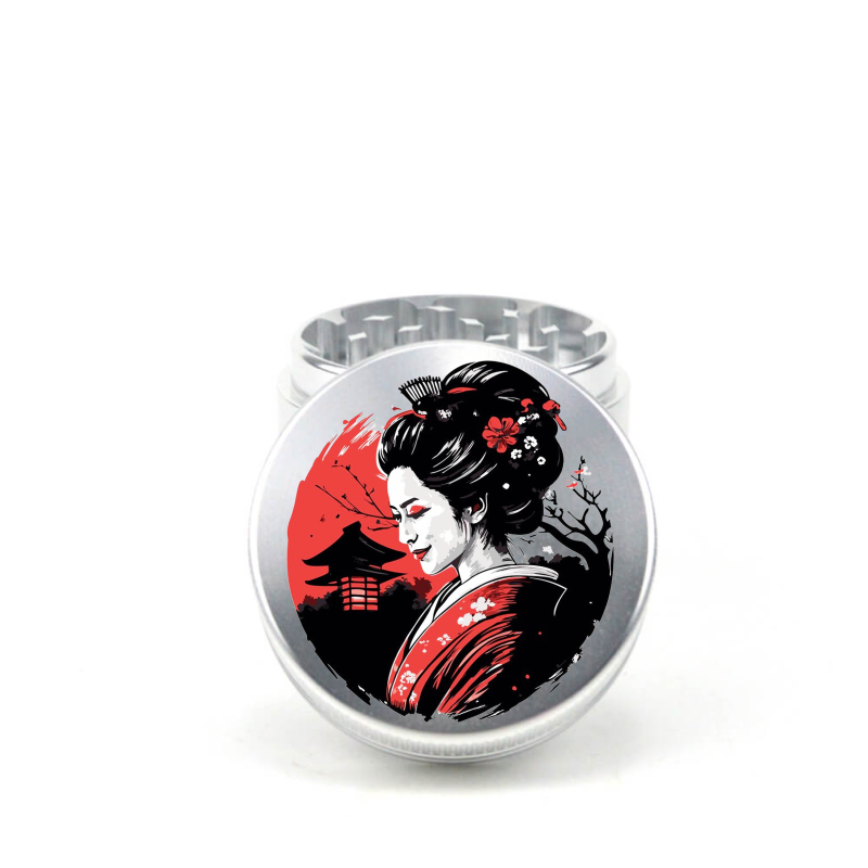 Sweet Geisha 4pc Aluminum Grinder - Fidget Widgets
