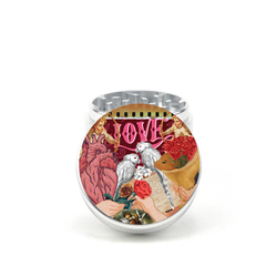 Valentine Love 4pc Aluminum Grinder - Fidget Widgets