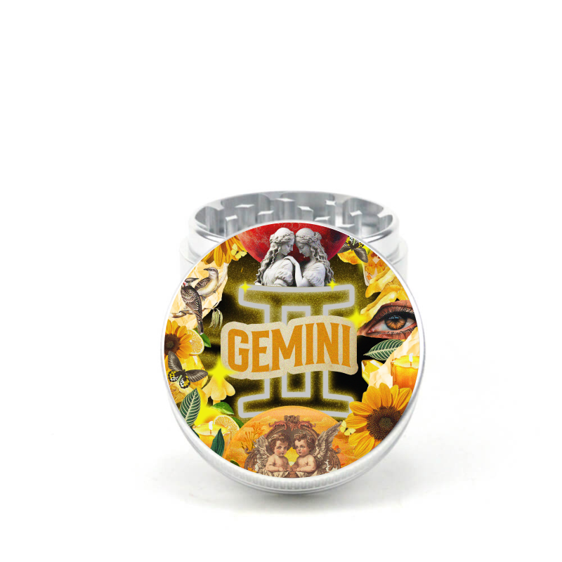 Gemini Aesthetic 4pc Aluminum Grinder - Fidget Widgets