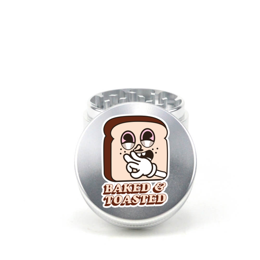 Baked & Toasted 4pc Aluminum Grinder - Fidget Widgets