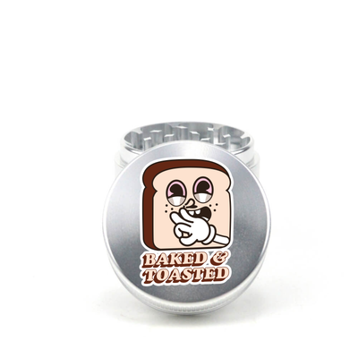 Baked & Toasted 4pc Aluminum Grinder - Fidget Widgets
