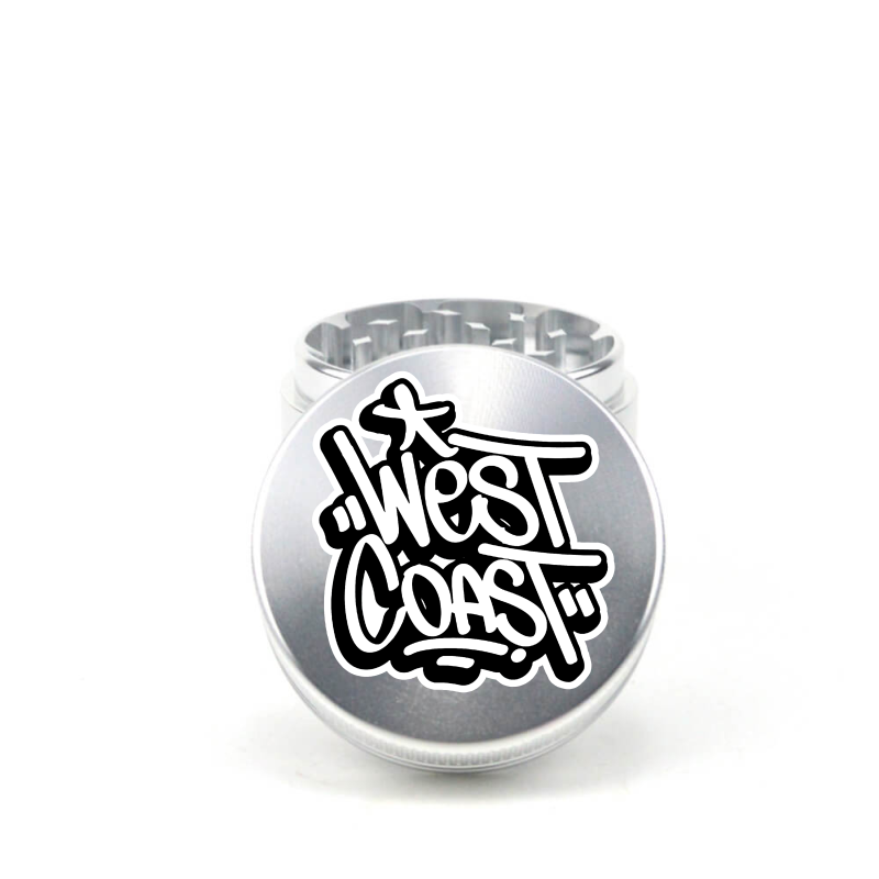 West Coast 4pc Aluminum Grinder - Fidget Widgets