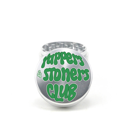 Yappers & Stoners Club 4pc Aluminum Grinder - Fidget Widgets