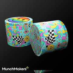 Trippy Rainbow All Over Print Grinder - Fidget Widgets