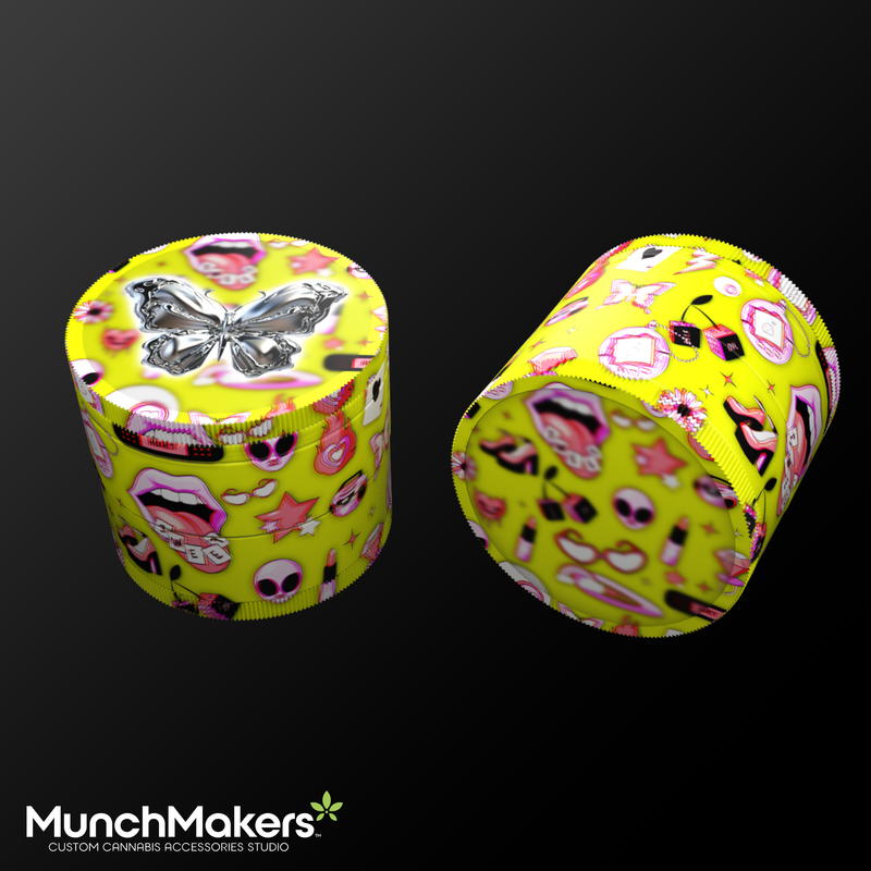 Y2K Bougie All Over Print Grinder - Fidget Widgets