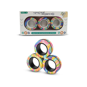 3 PCS Magnetic Fidget Ring