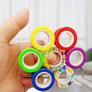 3 PCS Magnetic Fidget Ring