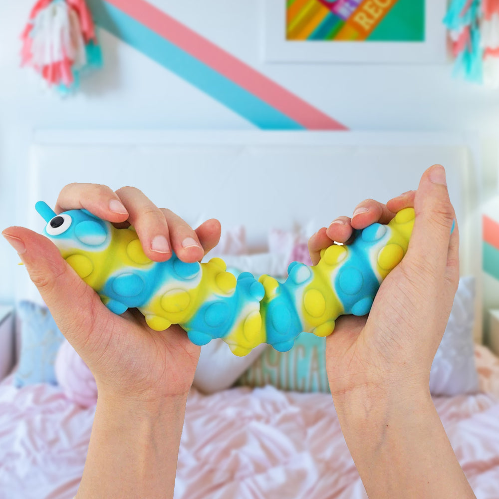 LED 3D Fidget Slug Toy