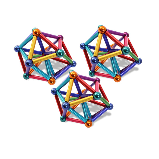 Magnetic Colorful Sticks and Balls Desk Toy